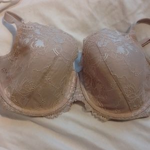 36DDD La SENZA Lace Pink Floral Padded Bra (OPTIONAL FREE ADD ON)